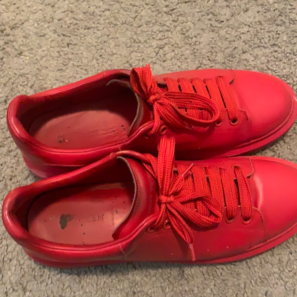 Alexander McQueen shoes size 45 all red rated 8/10